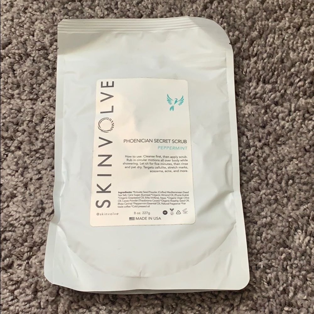 SKIN LOVE peppermint scrub
